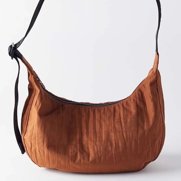NWT Baggu Crescent Bag Medium - Brown - Picture 8 of 14